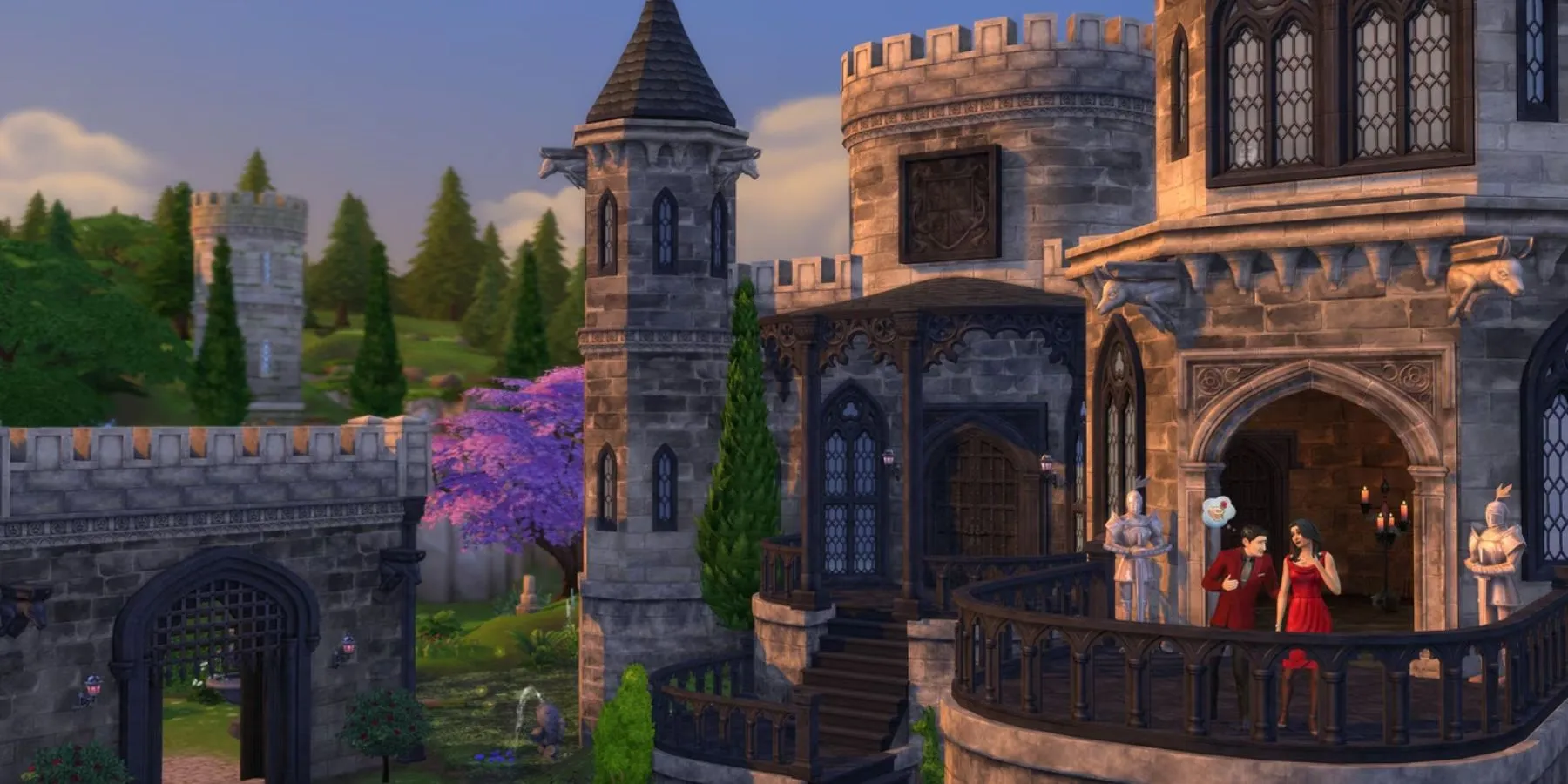 Kit château estate Sims 4