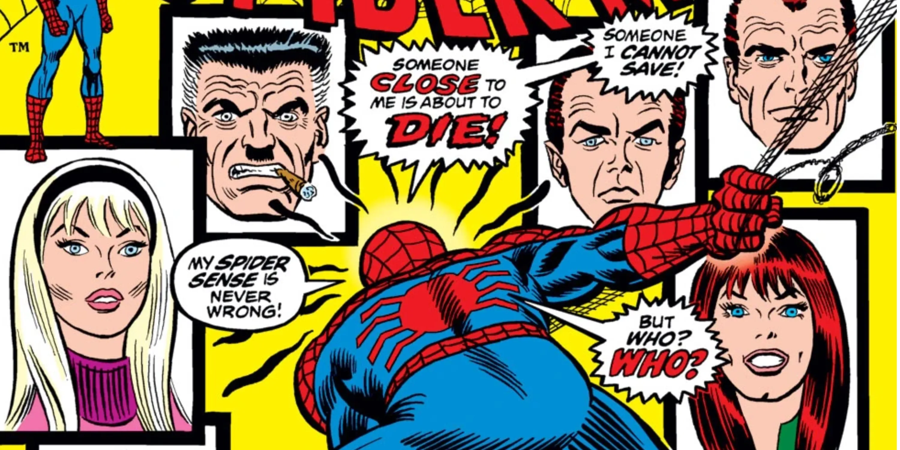 spider-man death of gwen stacy comic