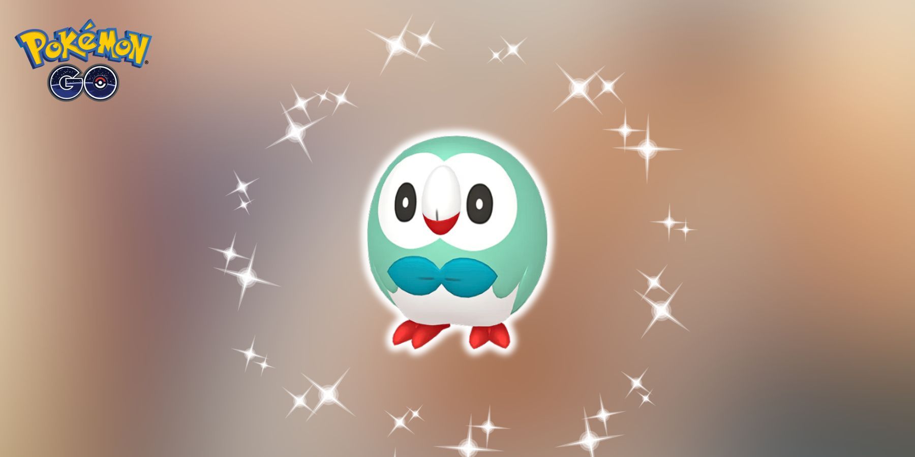 Rowlet brillante en Pokémon GO