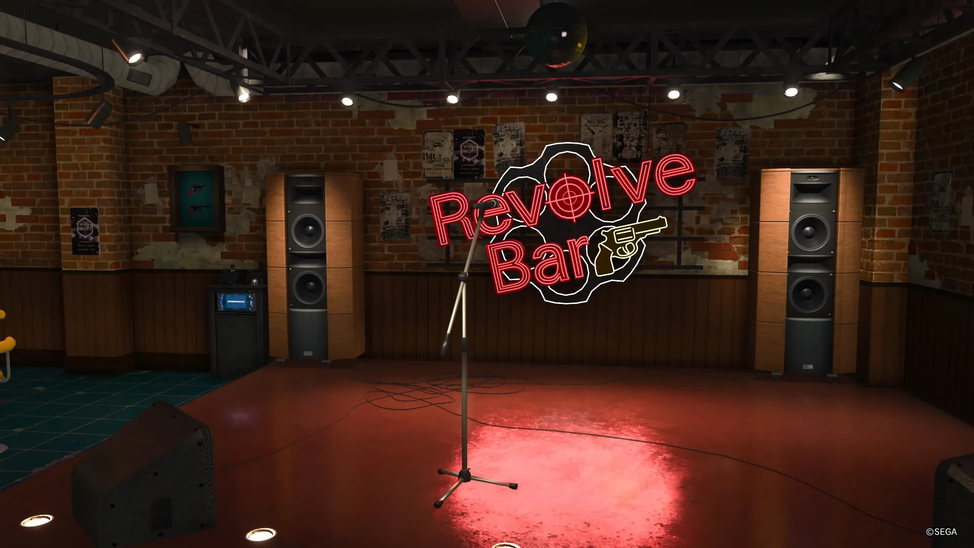 Игра Якудза, караоке в баре Revolve Bar