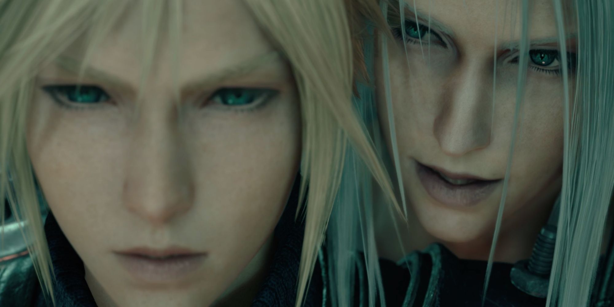 Cloud and Sephiroth in Final Fantasy 7 Rebirth