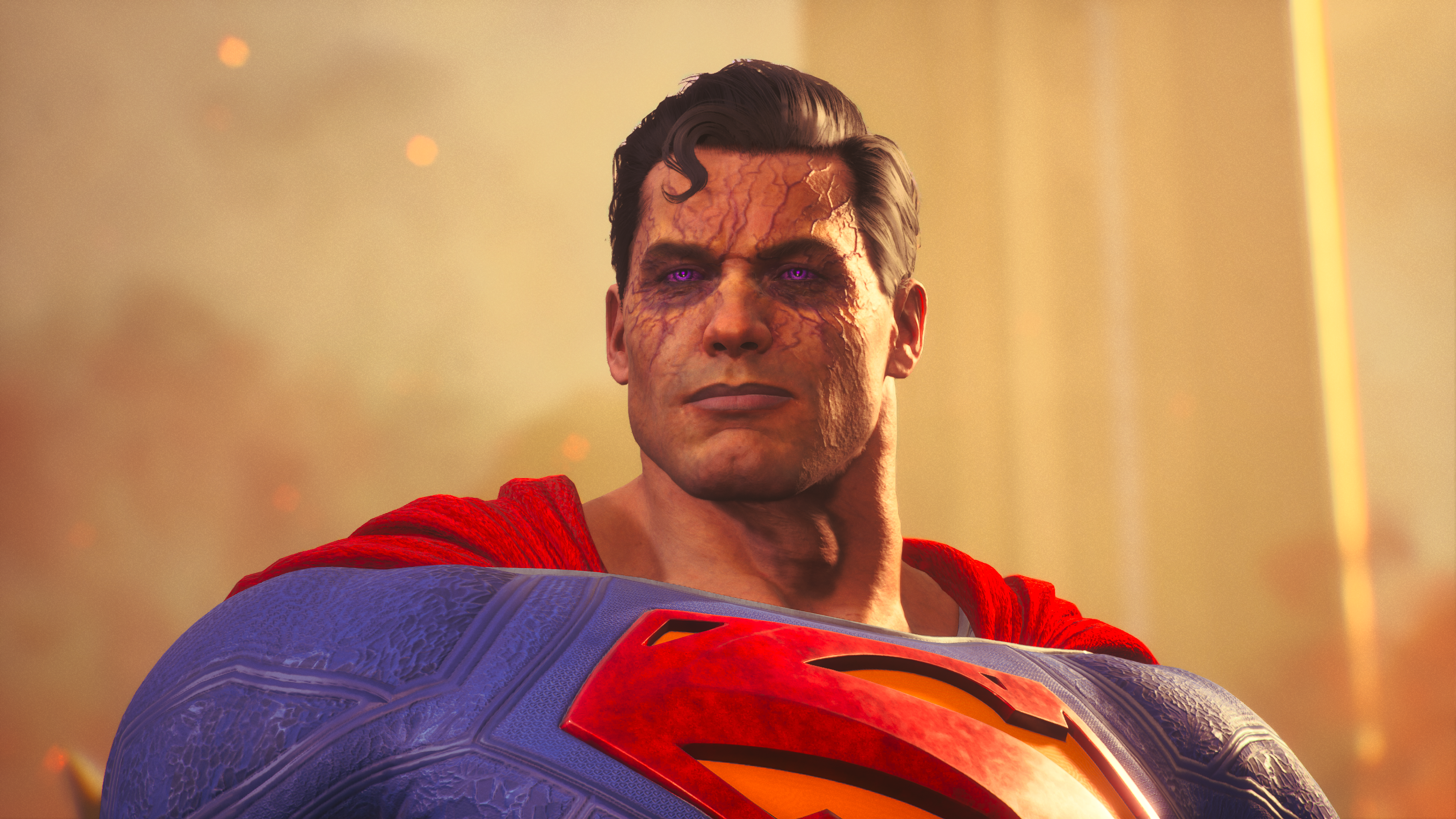 Снимок экрана: Обессиленный Супермен