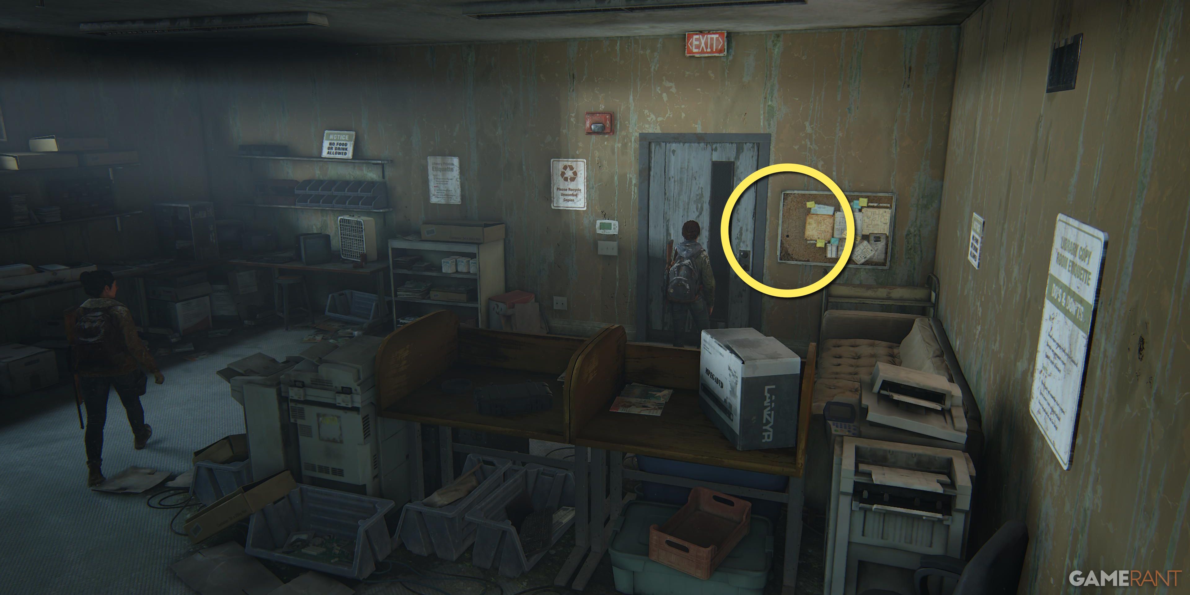 The Last of Us™ Part II Jackson Patrol Eugene's Firefly Pendant Artifact Location