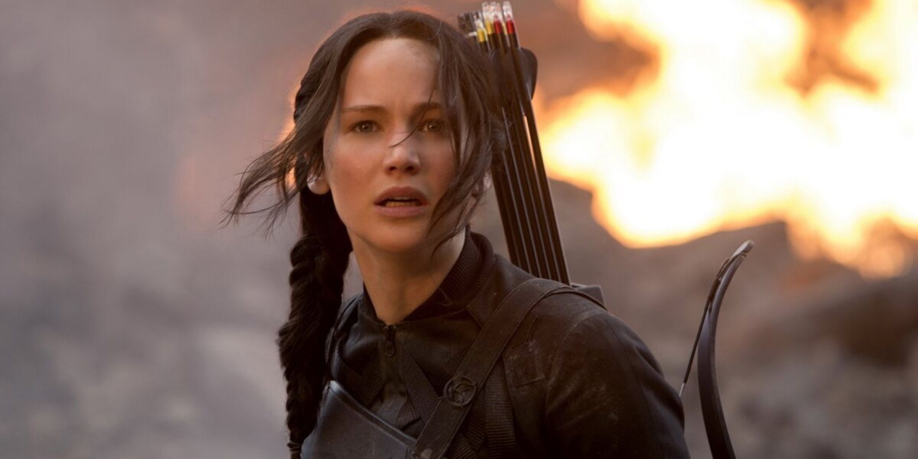 Katniss Everdeen (Jennifer Lawrence) dans Hunger Games
