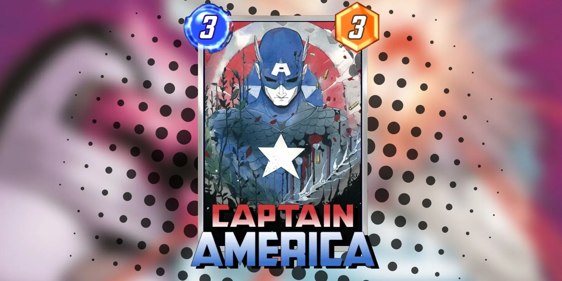 Персиковый вариант Капитана Америки