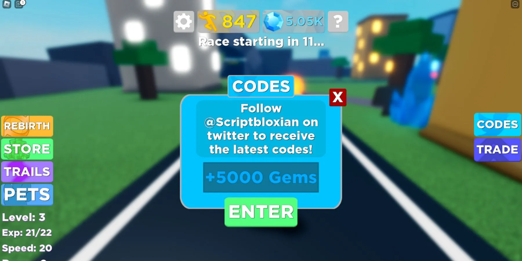 Codes Roblox Legends Of Speed