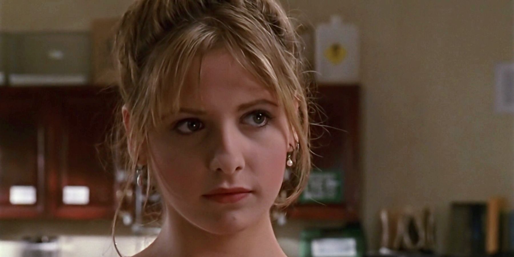 Buffy Summers (Sarah Michelle Gellar) in Buffy The Vampire Slayer