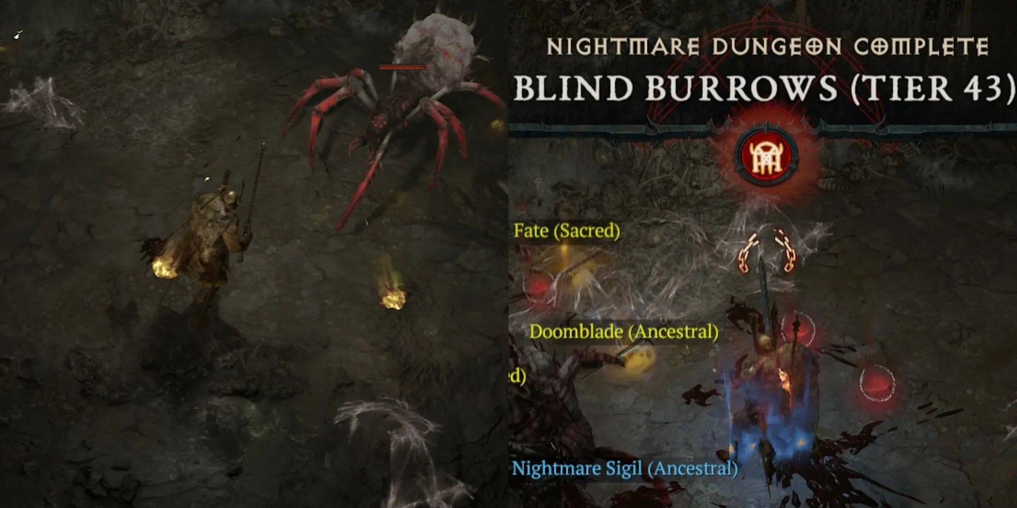 Blind Burrows en Diablo 4