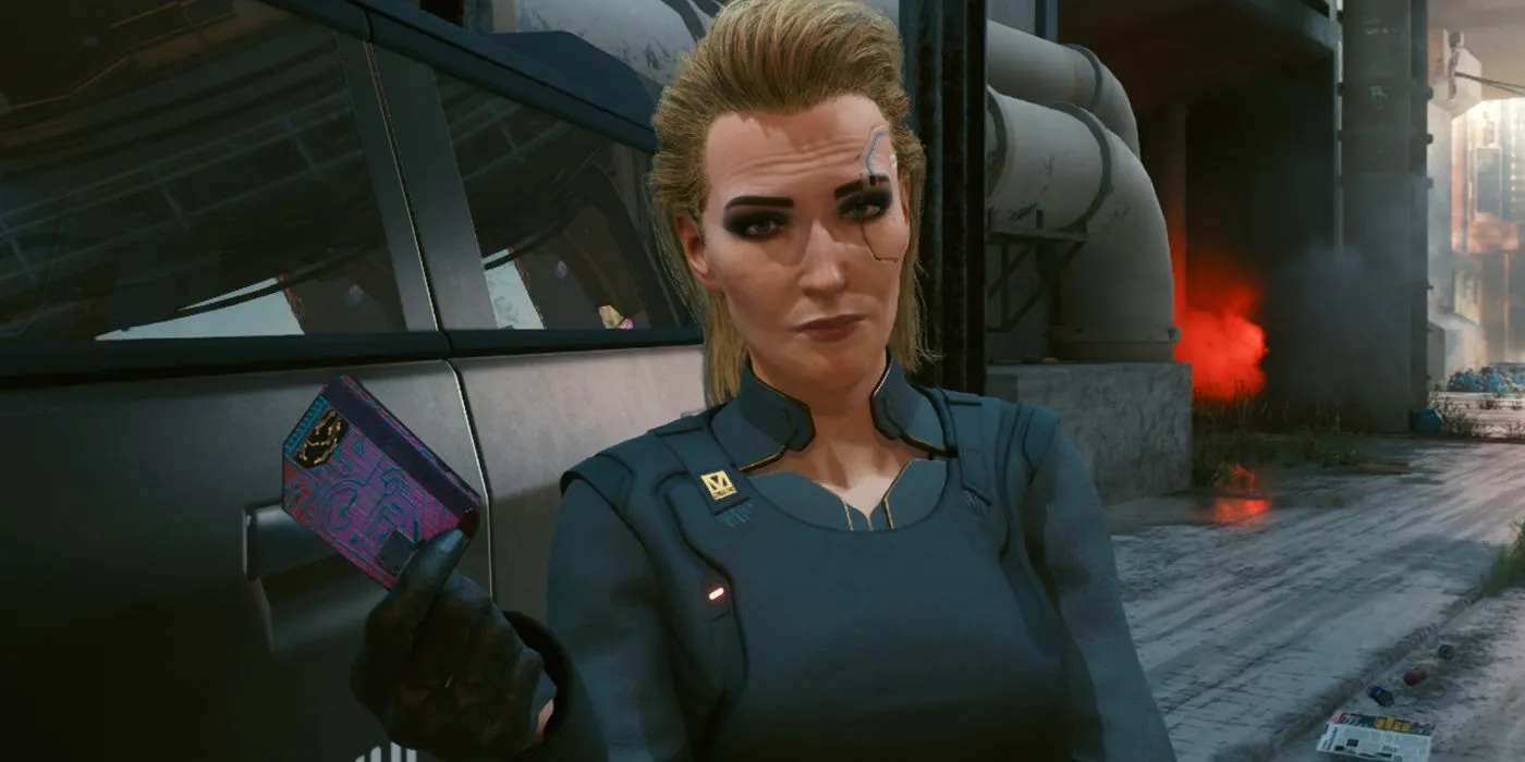 Femme Militech de Cyberpunk 2077 Meredith Stout