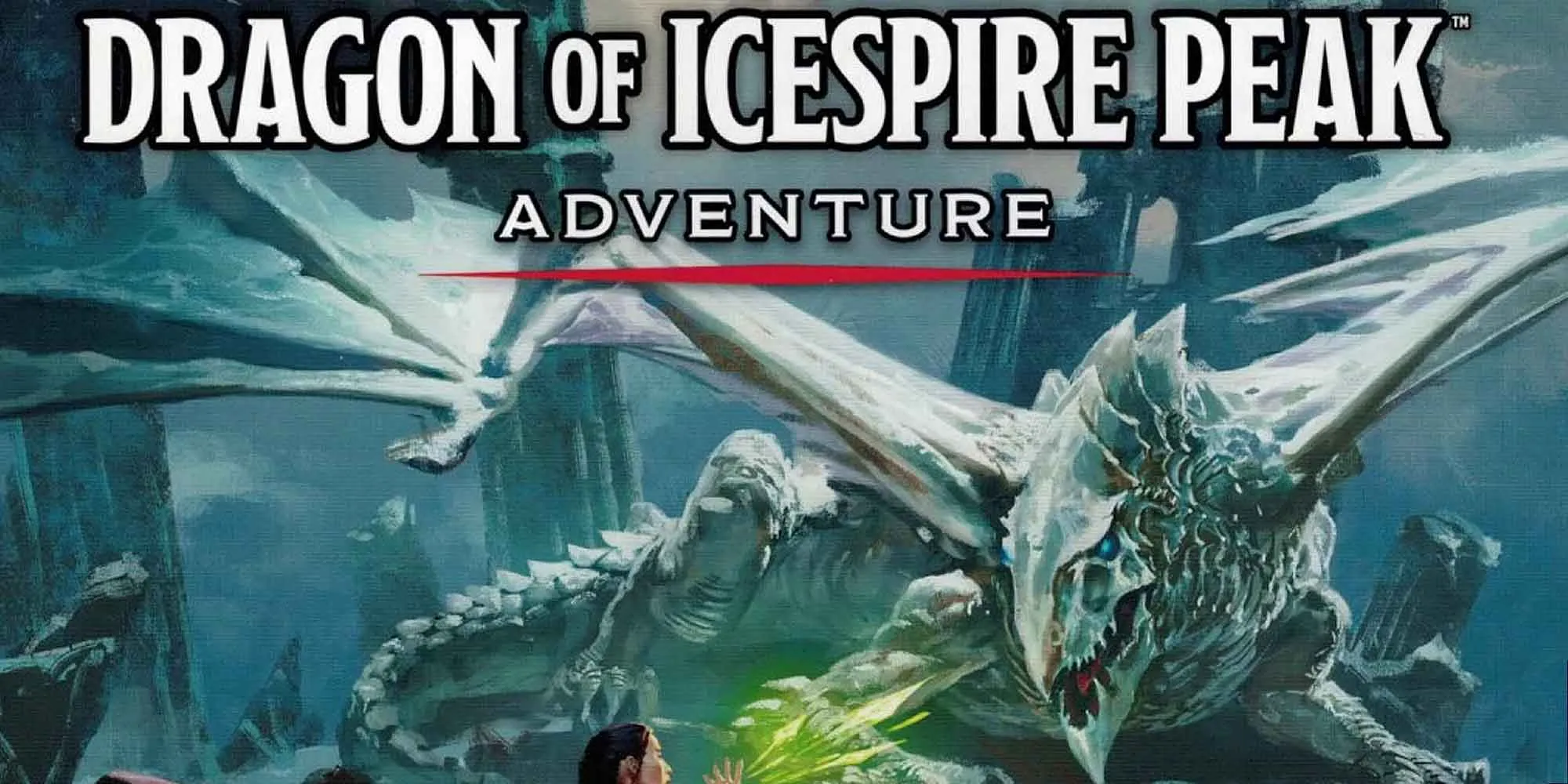 A capa do livro de campanha Dragon of Icespire Peak para D&D