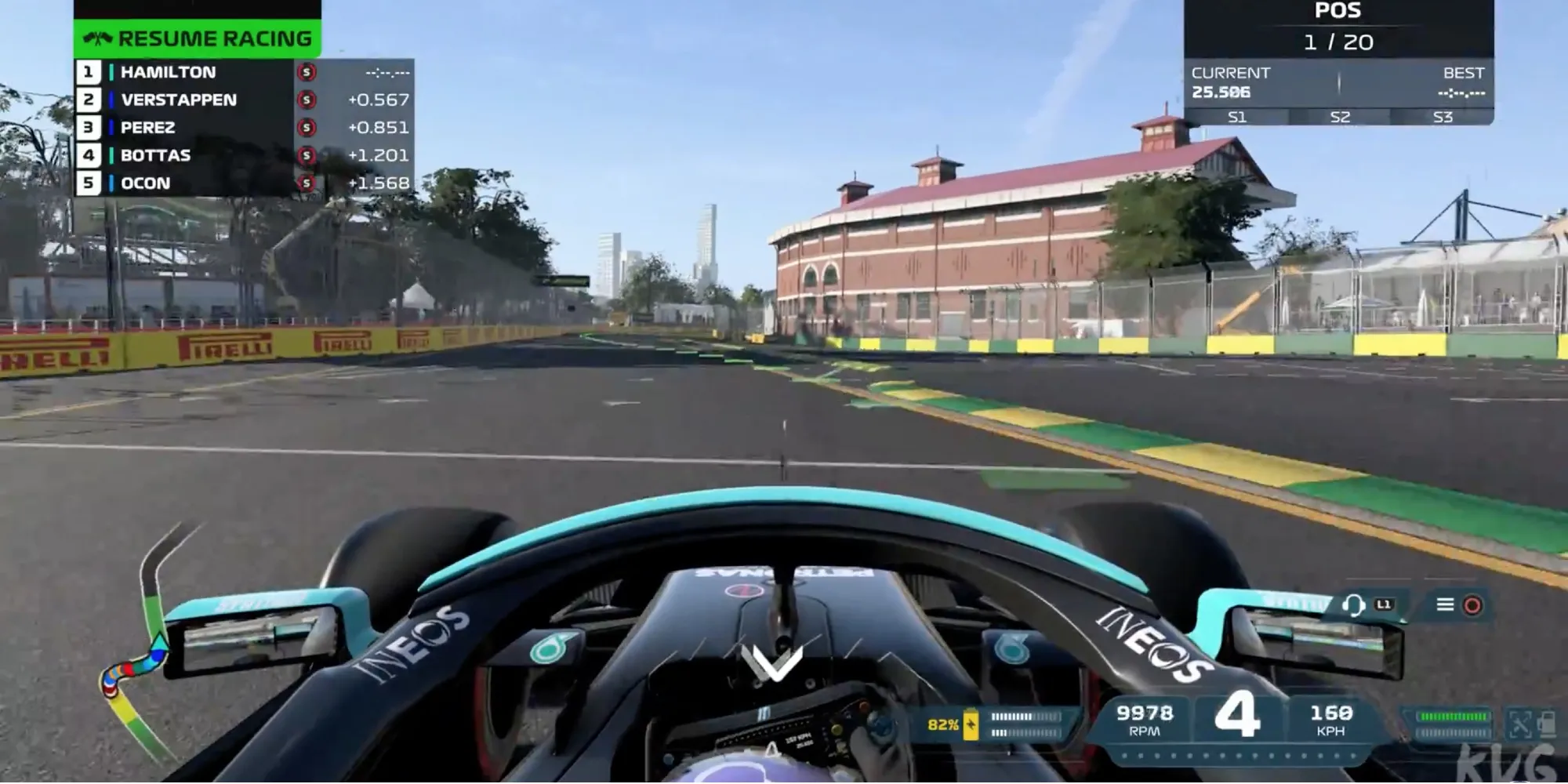 Realistic Racing Games - F1 2021 - Игрок на первом месте