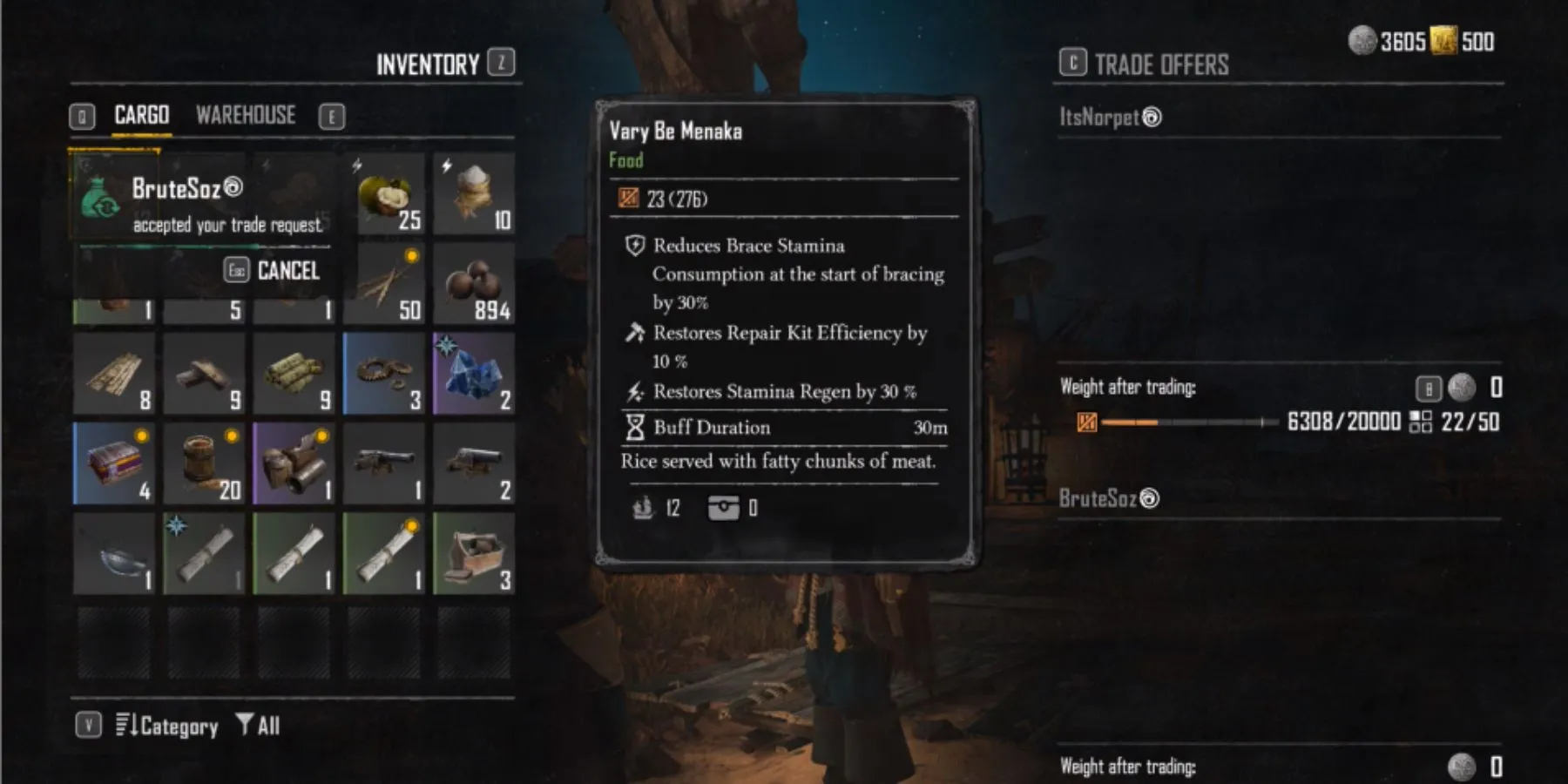 Skull and Bones PVP Trade Offers