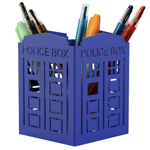 Porte-stylo Doctor Who TARDIS