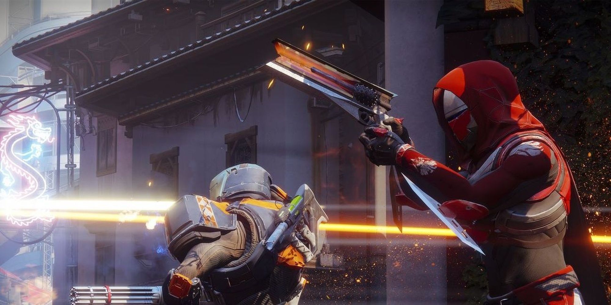 Destiny 2 Guardians Fighting In The Crucible