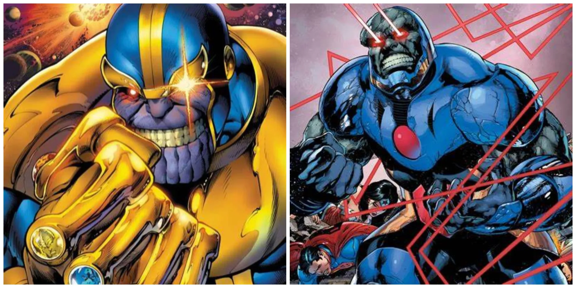 Thanos and Darkseid