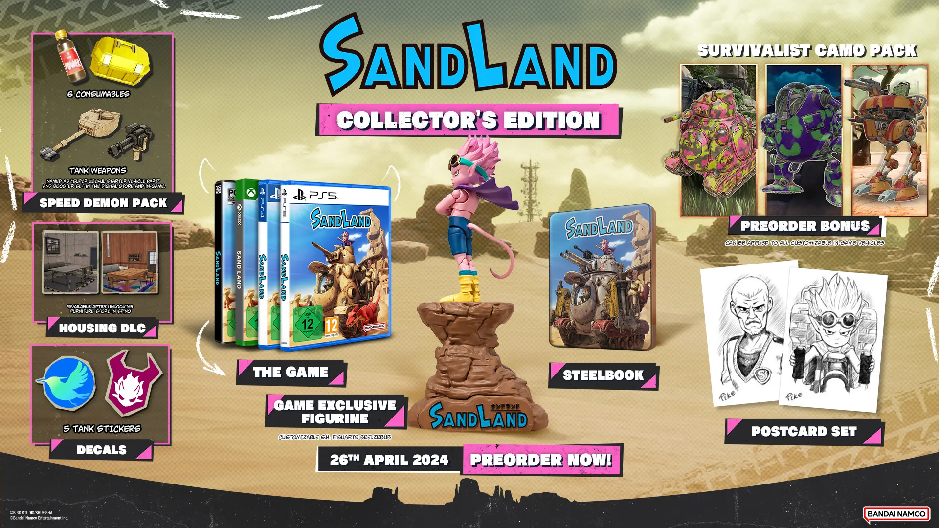Edición de Coleccionista de Sand Land