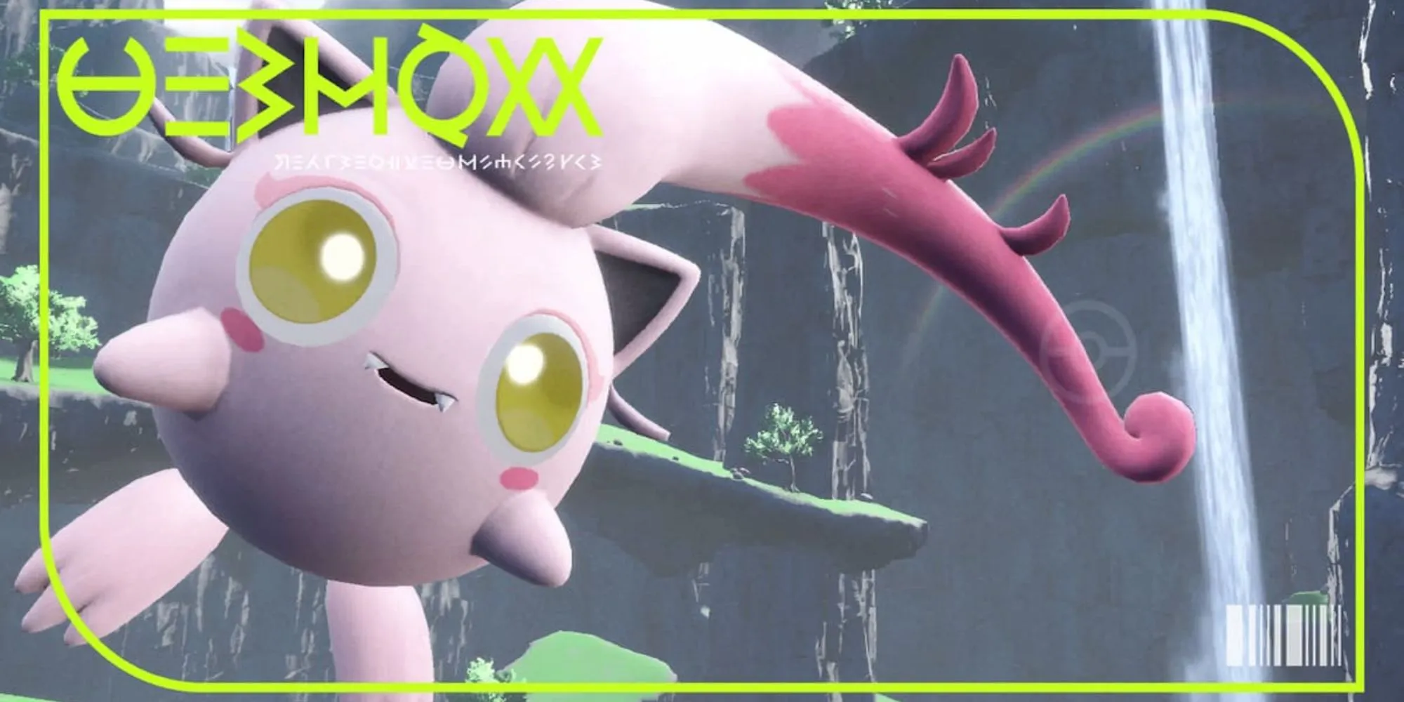 La couverture du Pokedex pour Crinière Crispée dans Pokémon Écarlate et Violet