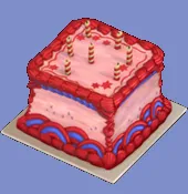 Disney Dreamlight Valley Birthday Cake