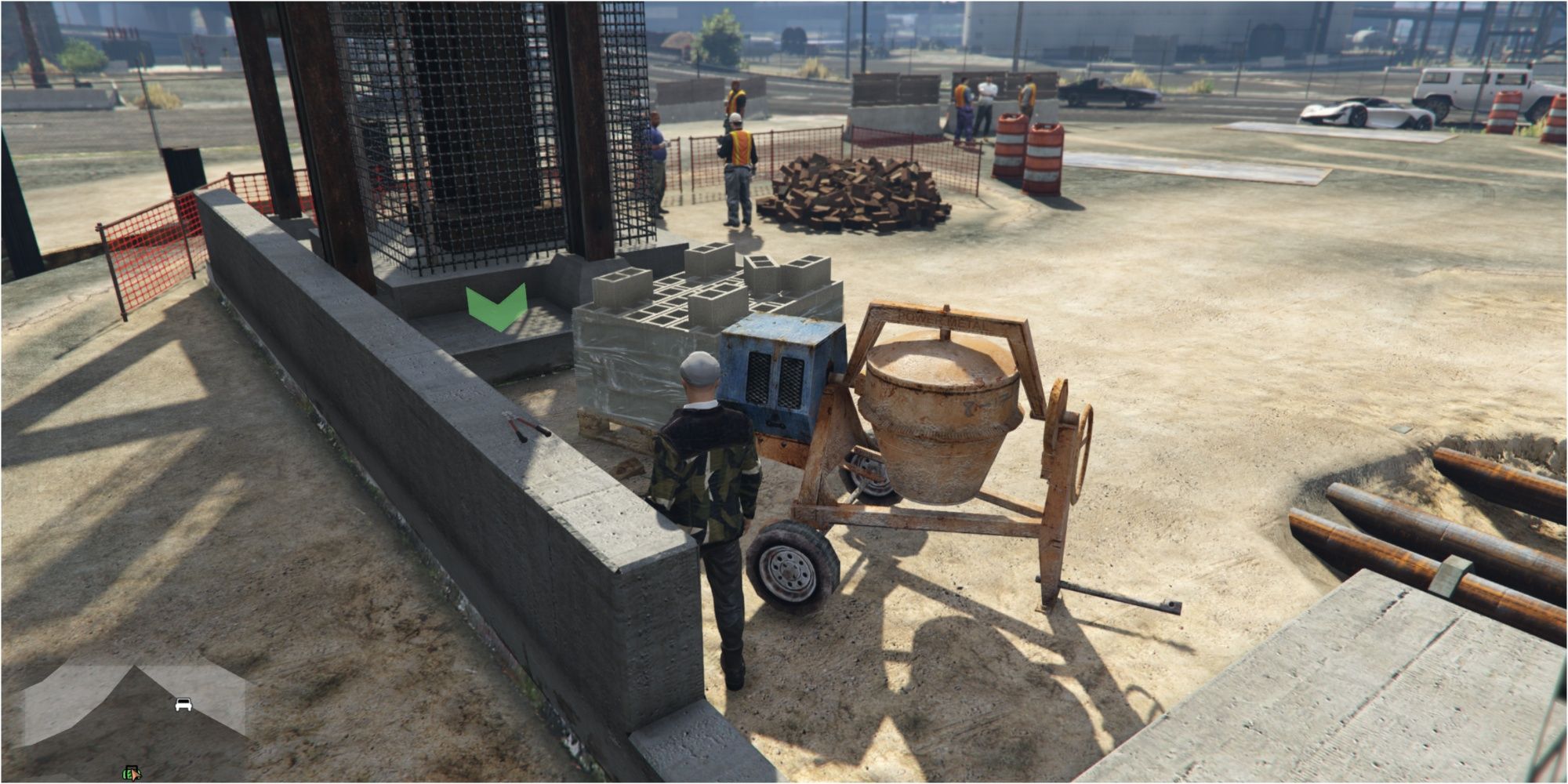 GTA Online Salvage Yard Heist The Cargo Ship Robbery Task #1 - Bolt Cutters
