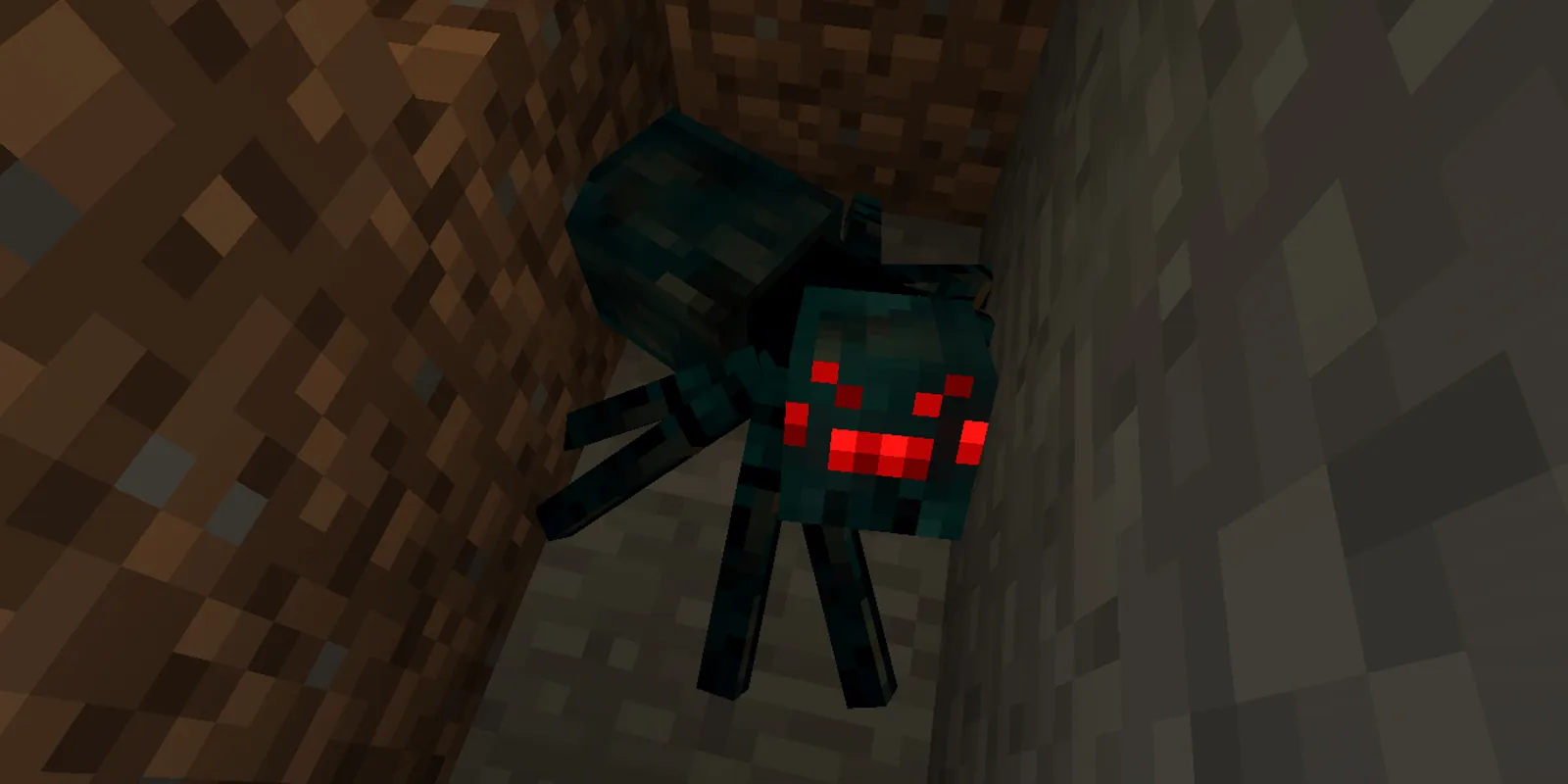 Cave Spider in Minecraft