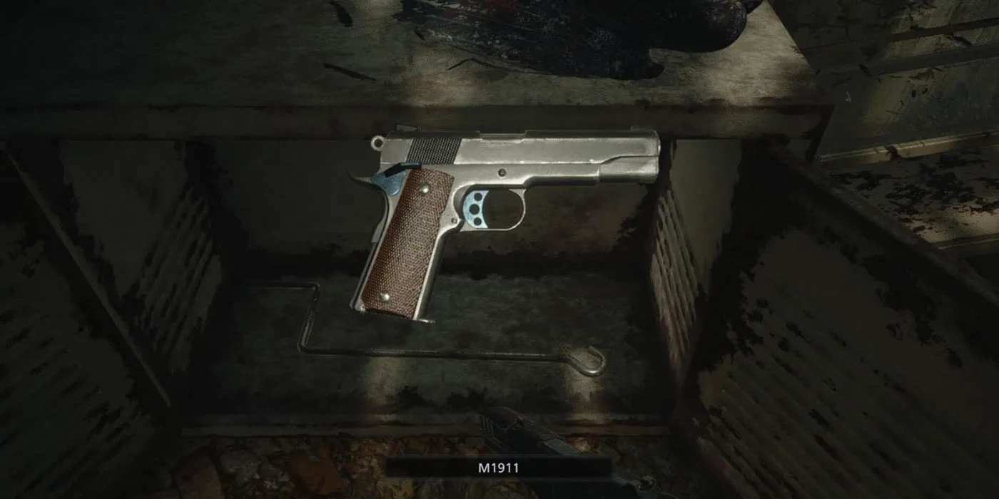 Resident Evil 8 Pistolet