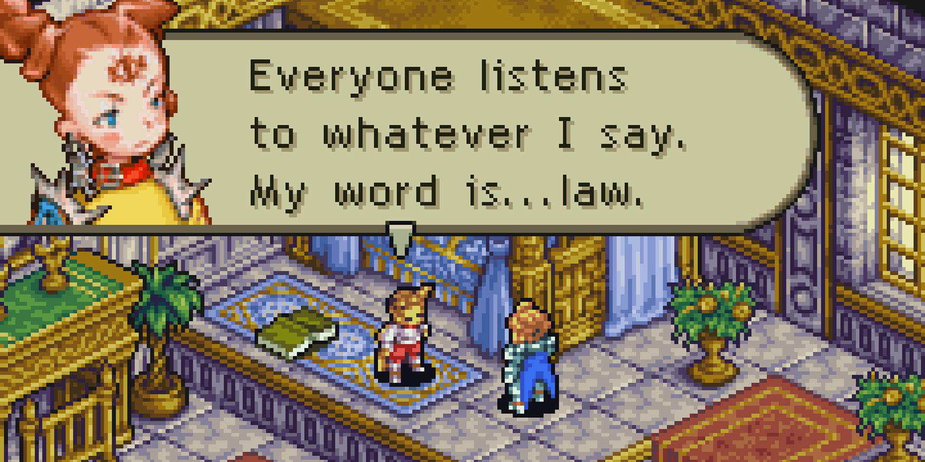 Captura de pantalla de Final Fantasy Tactics Advance
