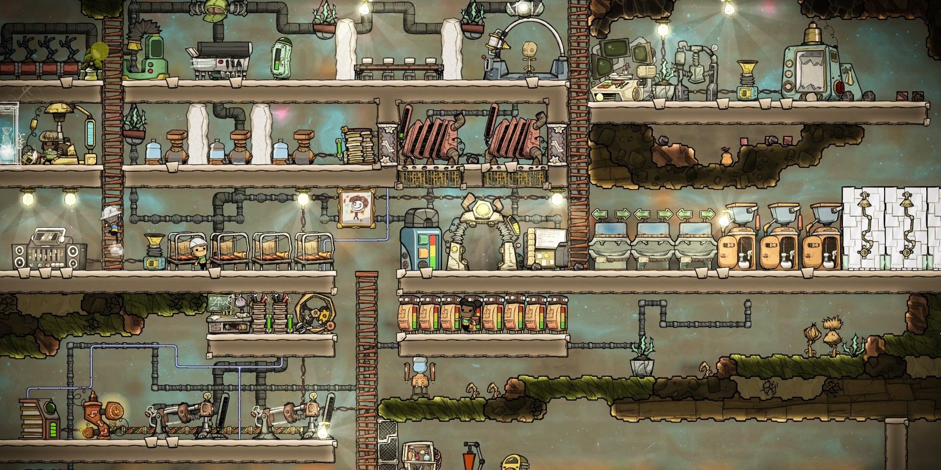 Oxygen Not Included - Gameplay