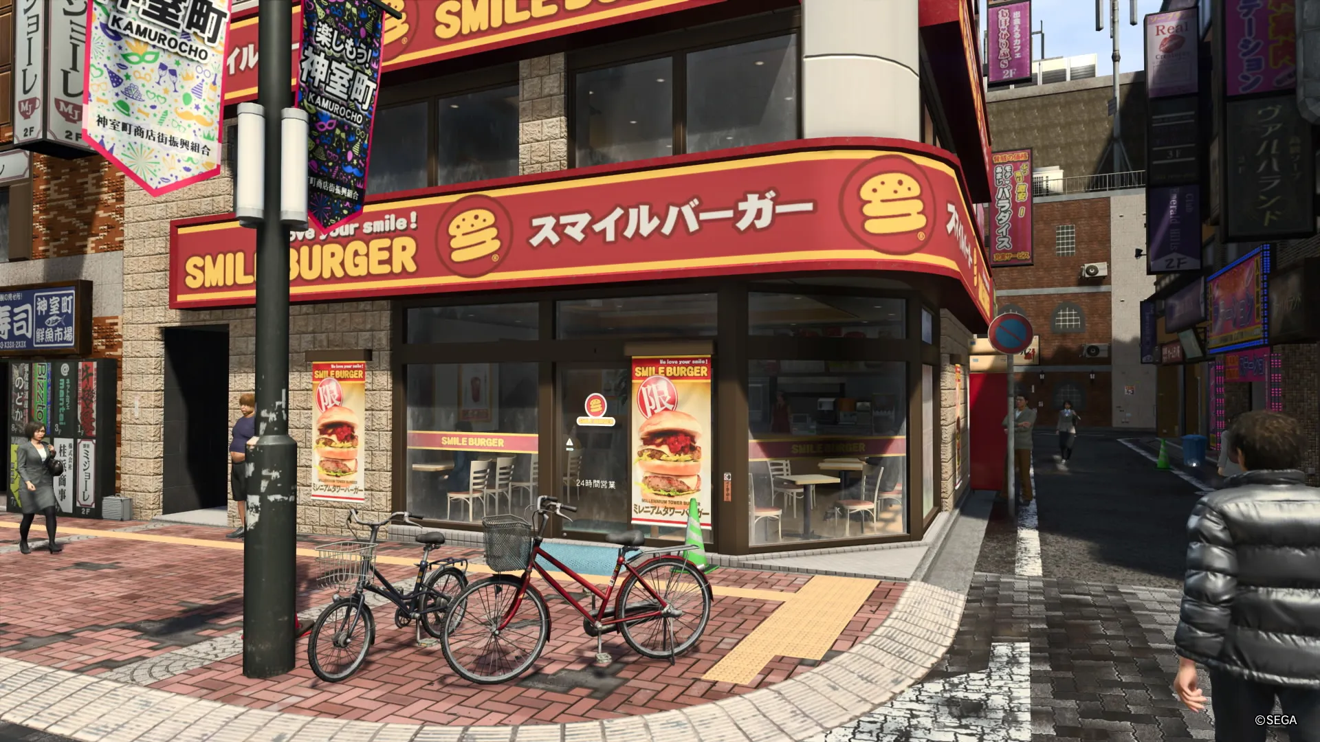 Like A Dragon Infinite Wealth, Smile Burger (Nakamichi St.)