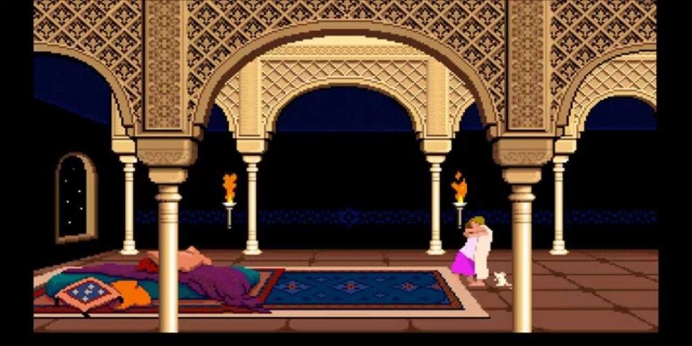 Prince of Persia 1989 SNES gameplay