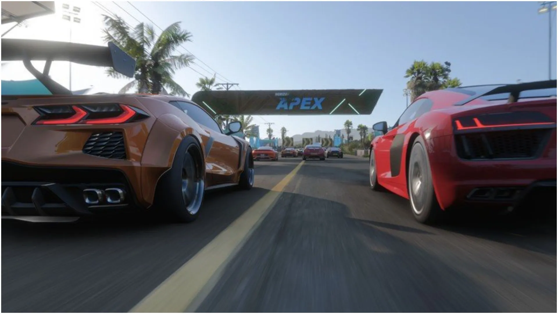Forza Horizon 5 完成并赢得比赛