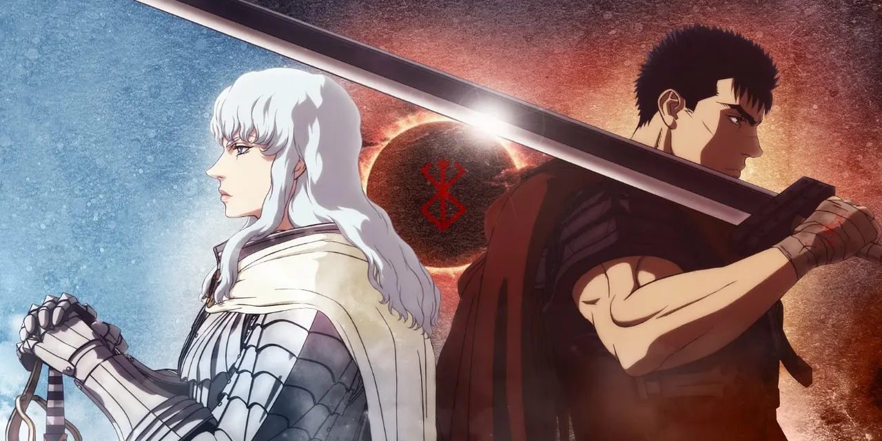 Guts and Griffith from Berserk