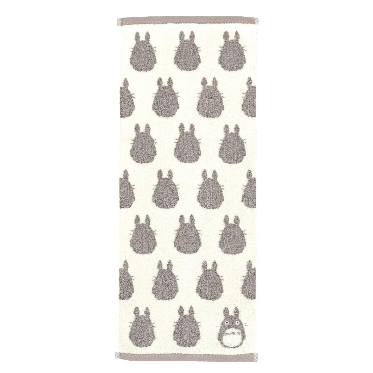 Asciugamano per il viso con silhouette di Totoro