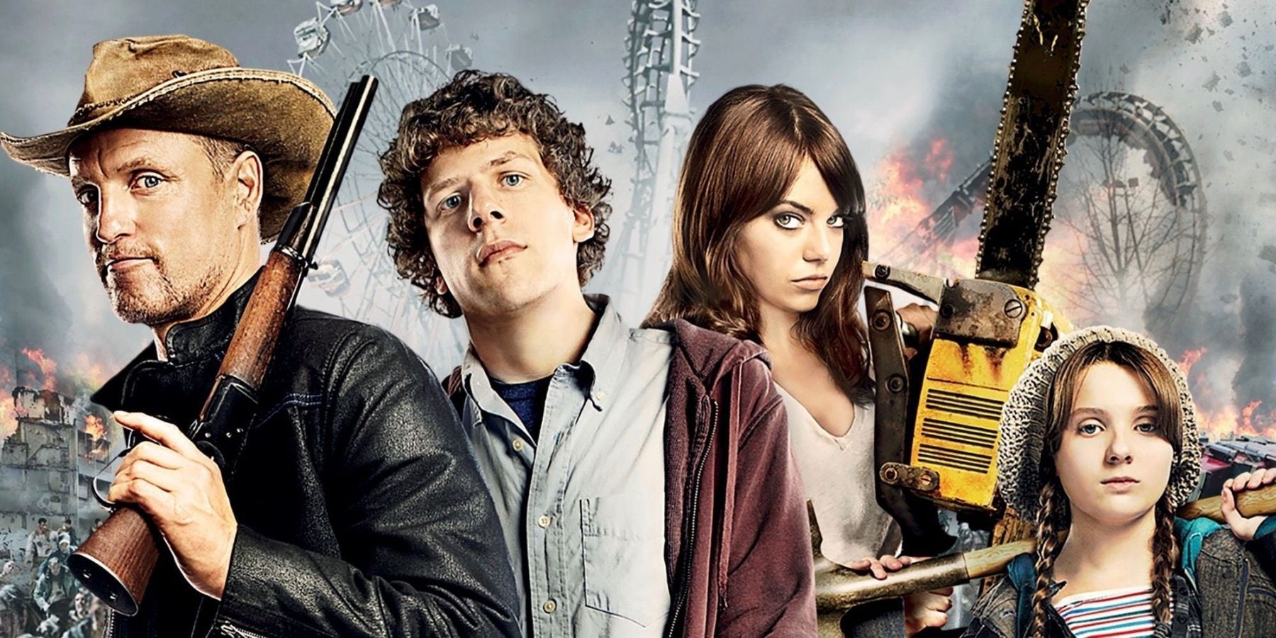 The protagonists in the original Zombieland