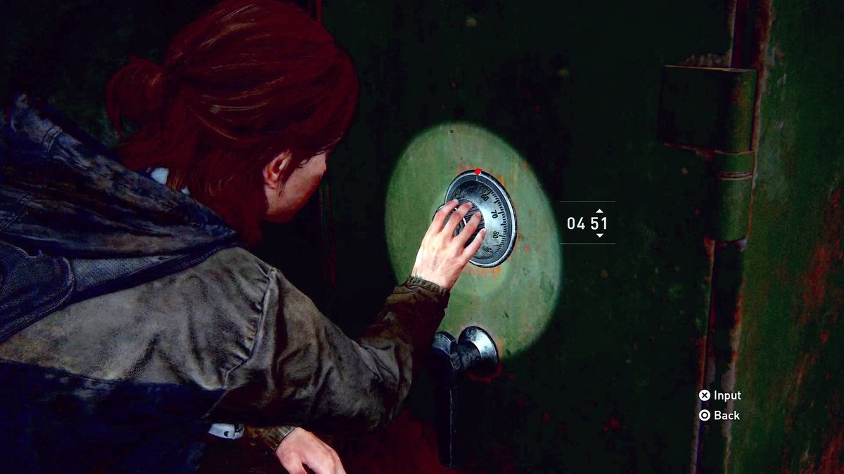 Il codice della porta di Deus Ex in The Last of Us 2