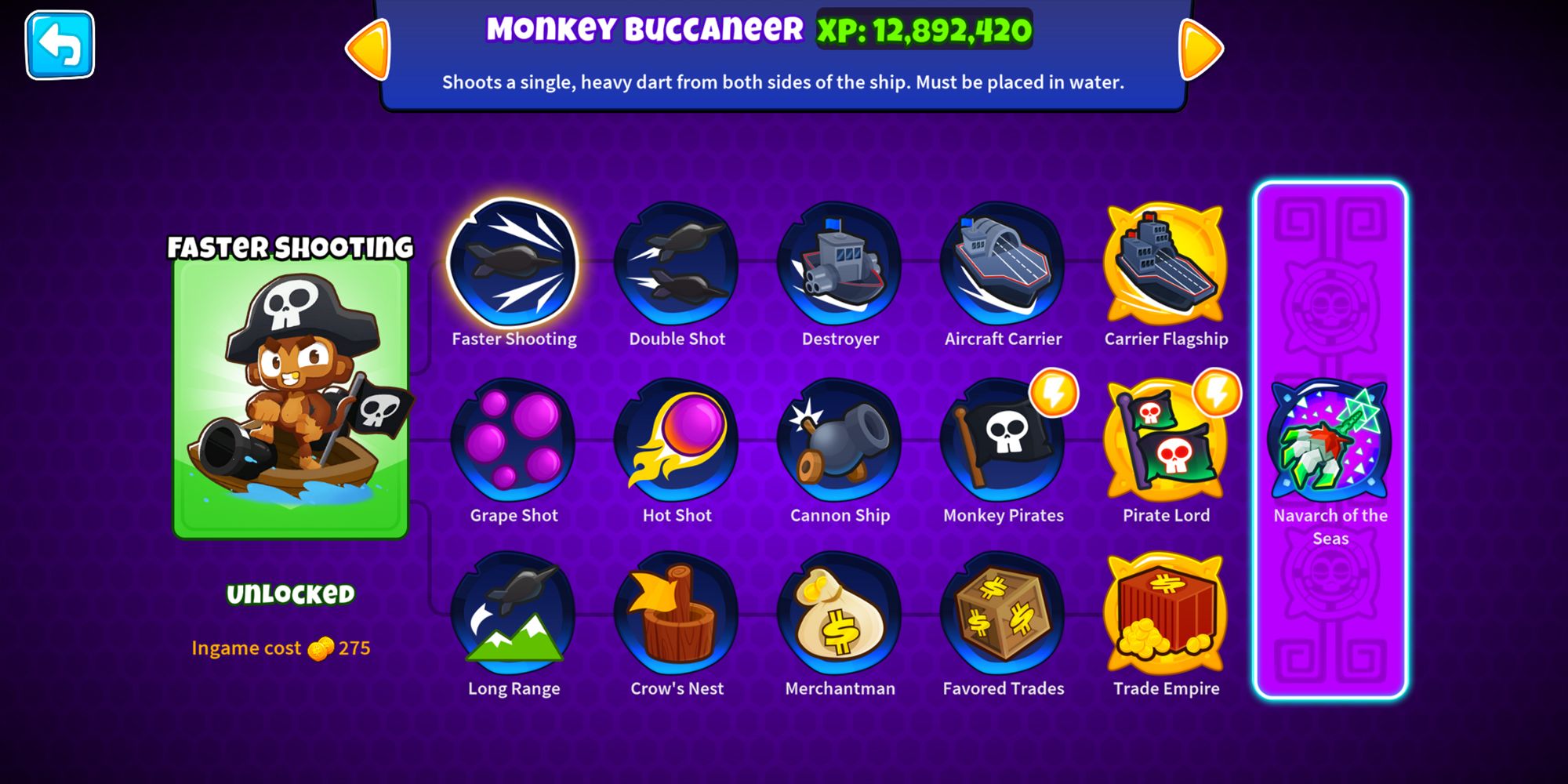 Monkey Buccaneer Bloons TD 6