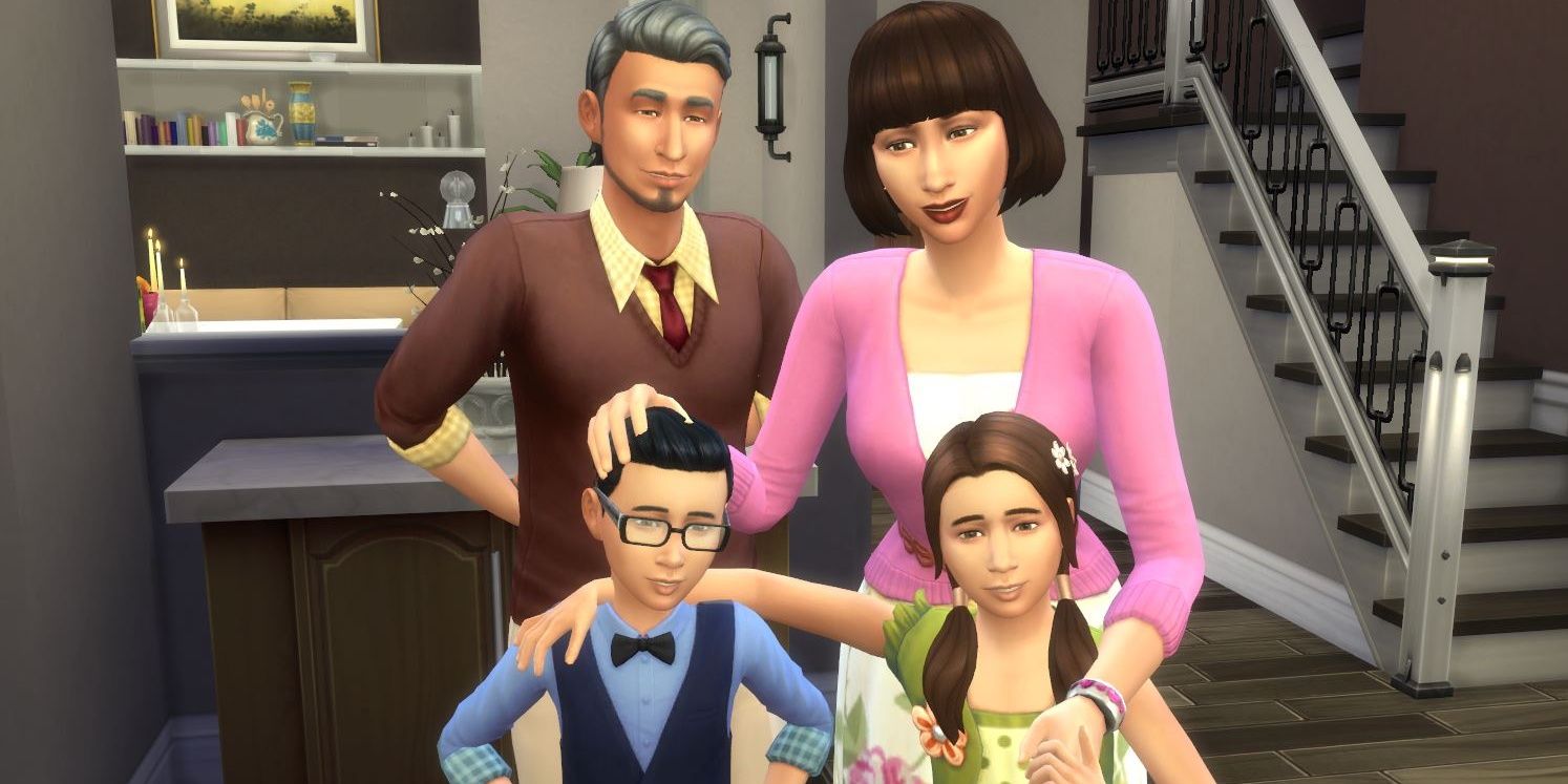 Famiglia Giordano da The Sims 4