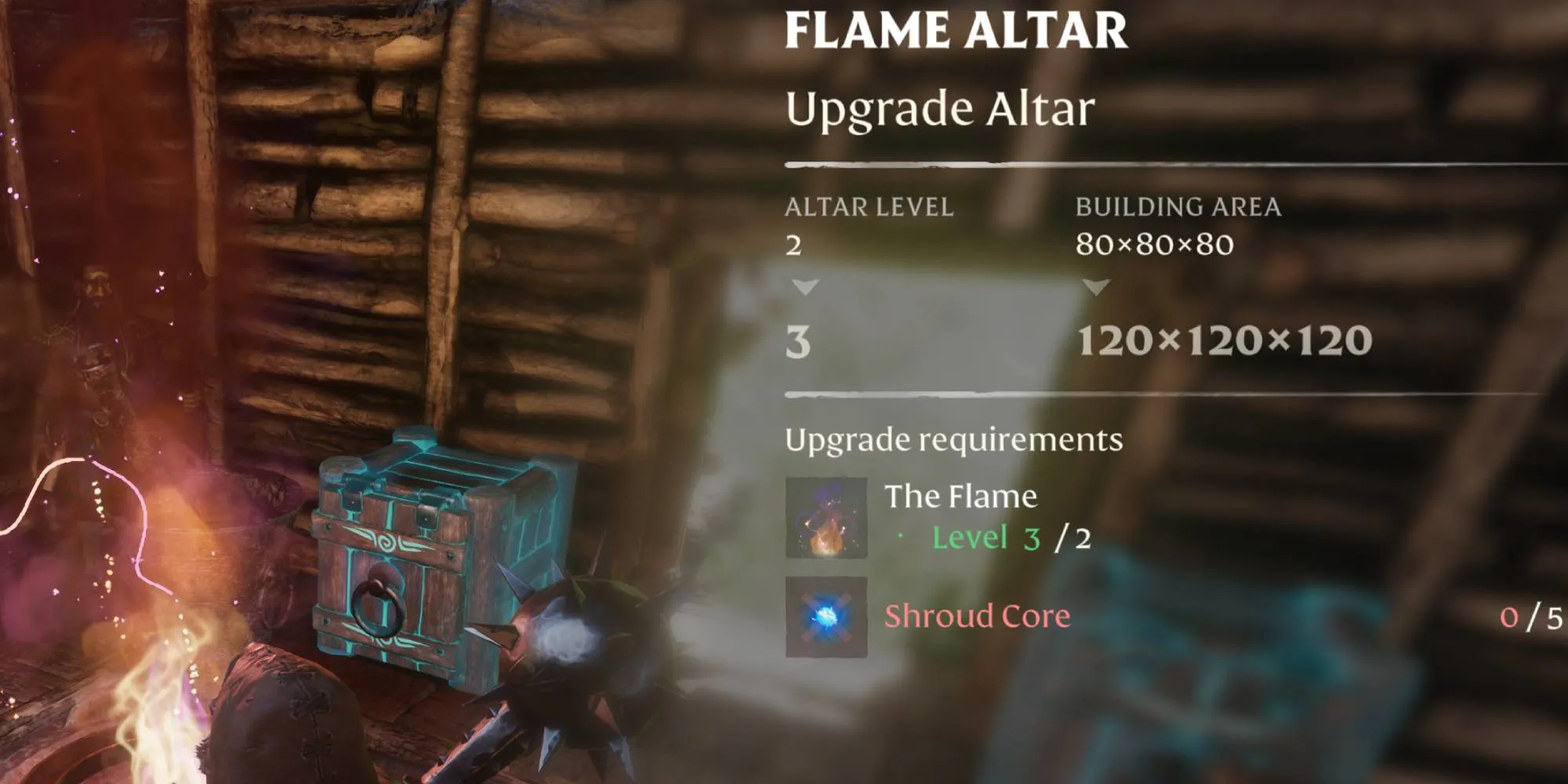 Flame Altar Upgrading