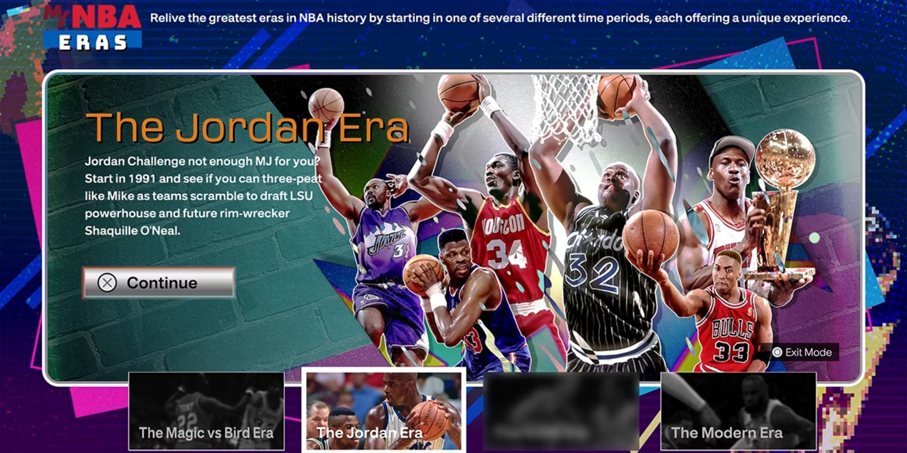 NBA 2K24 Ère Jordan