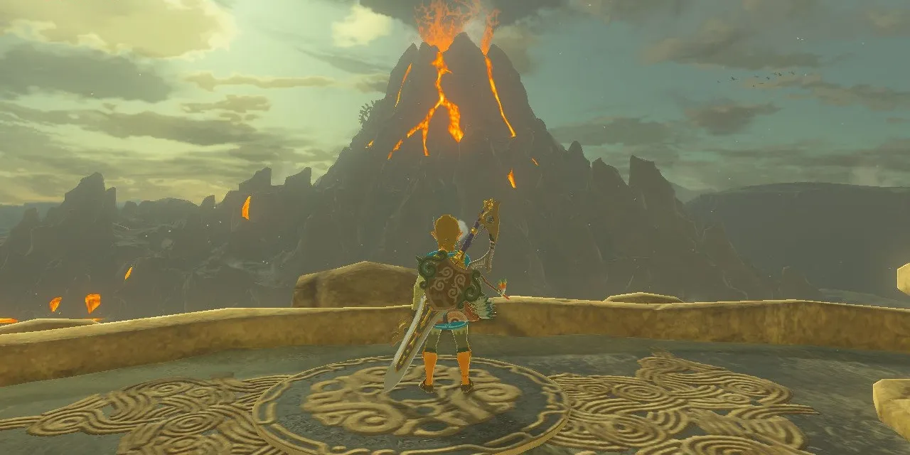Death Mountain in Breath of the Wild