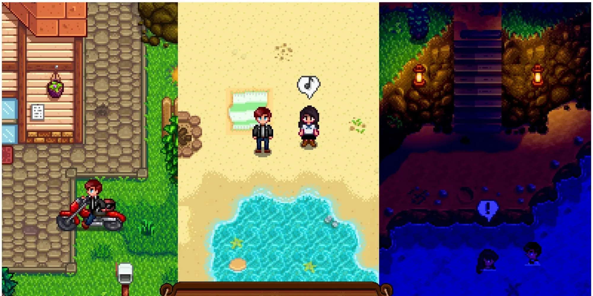 Stardew Valley - Always Raining in the Valley new heart events