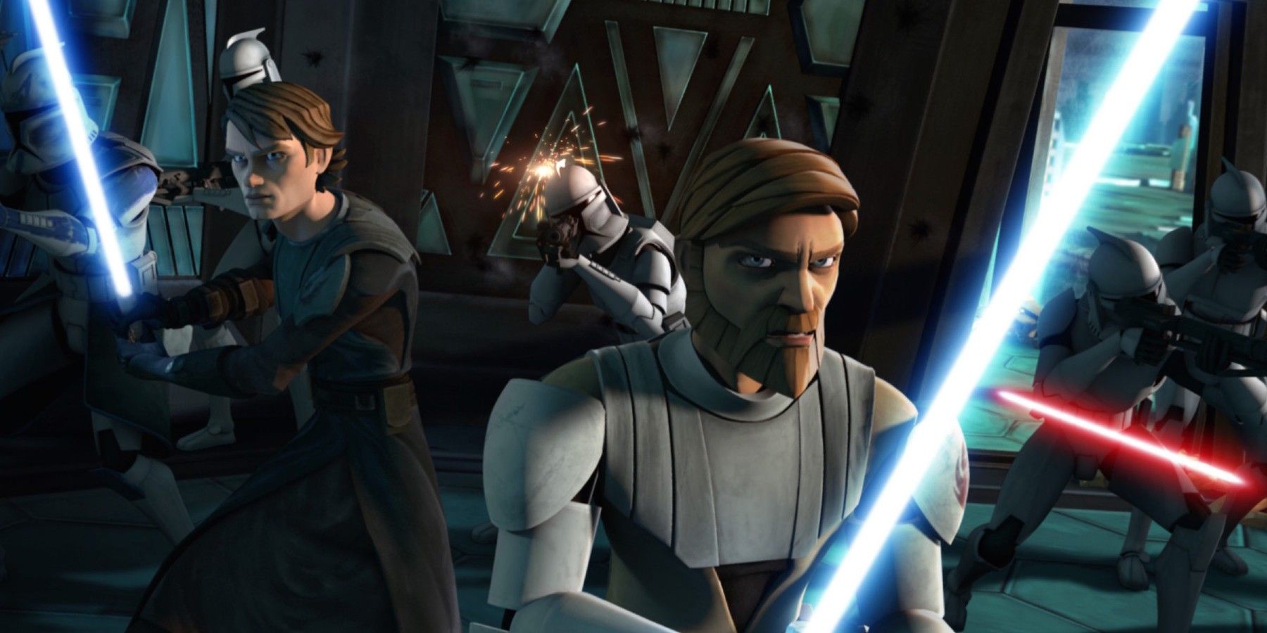 La Guerre des Clones - Anakin et Obi-Wan