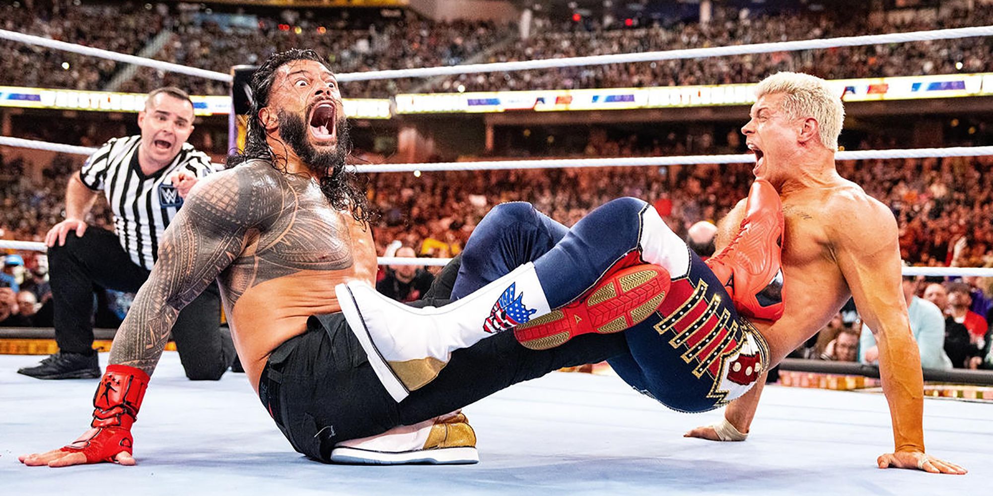 Roman ReGameTopics vs Cody Rhodes en WrestleMania 39