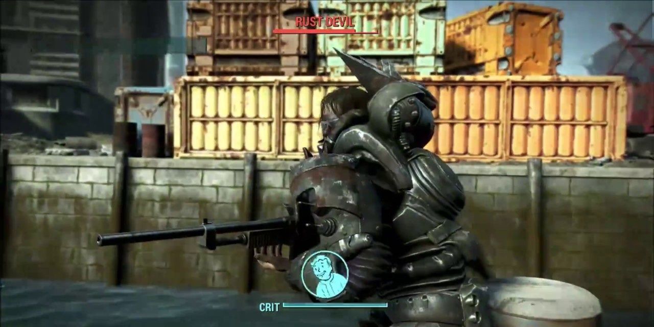 Fallout 4中的机器人装甲