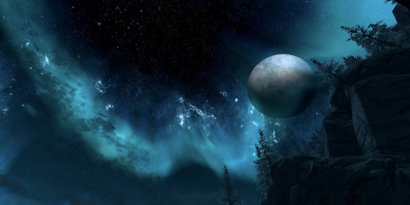 Mod de ciel nocturne amélioré pour The Elder Scrolls V Skyrim