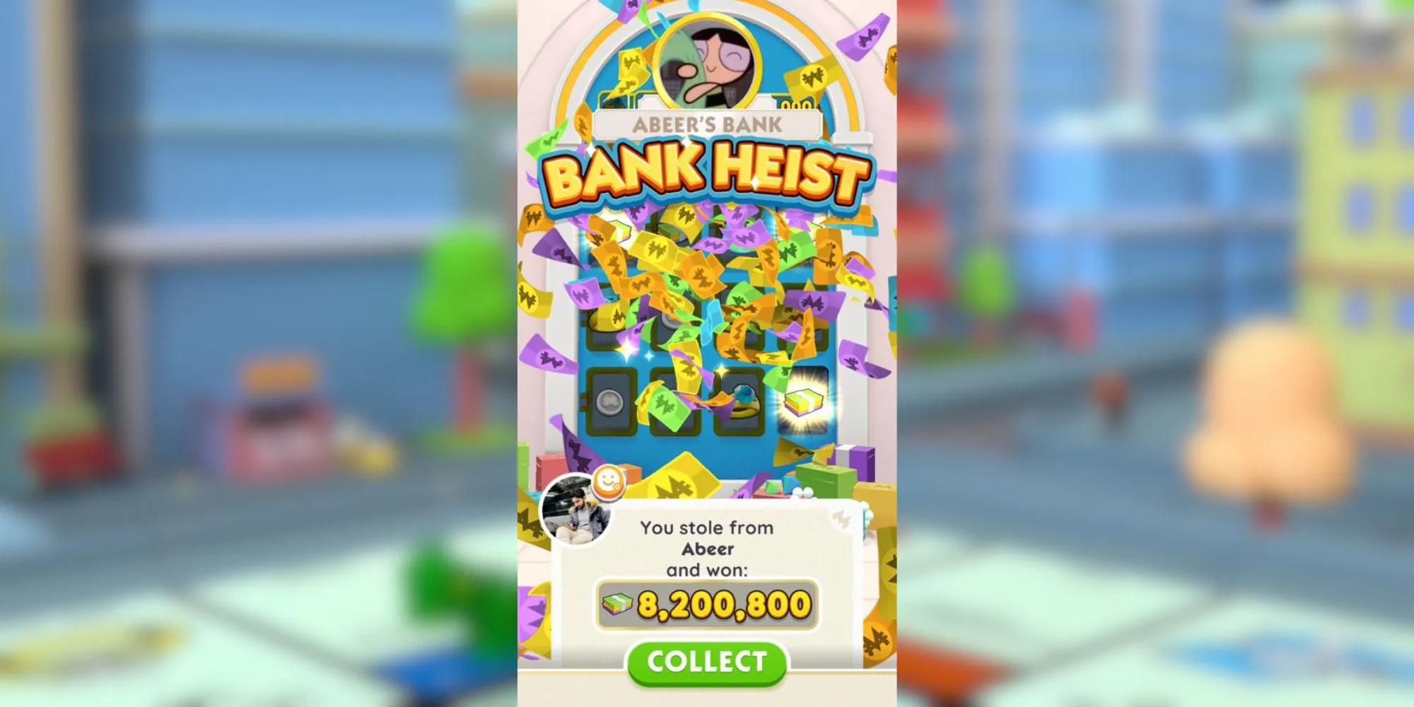 Robos de Bancos en Monopoly GO!