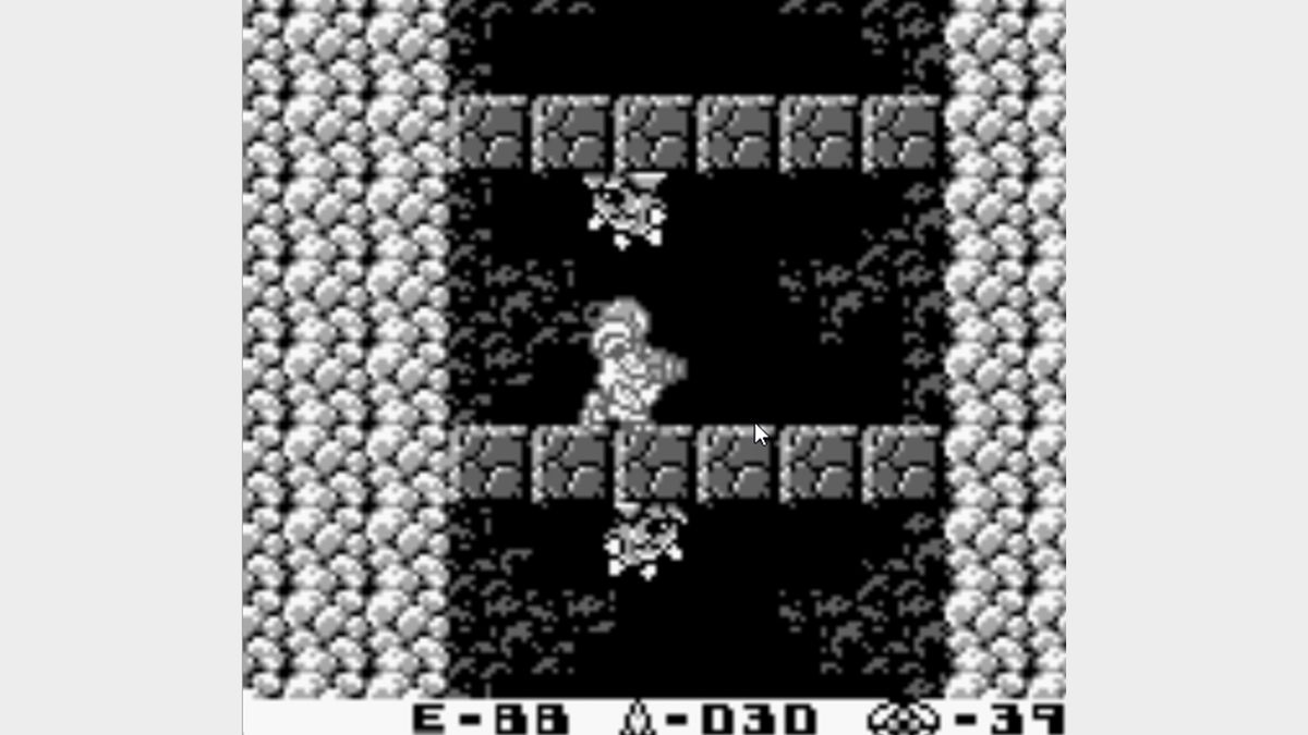 Metroid 2: Return of Samus screenshot on Original Game Boy