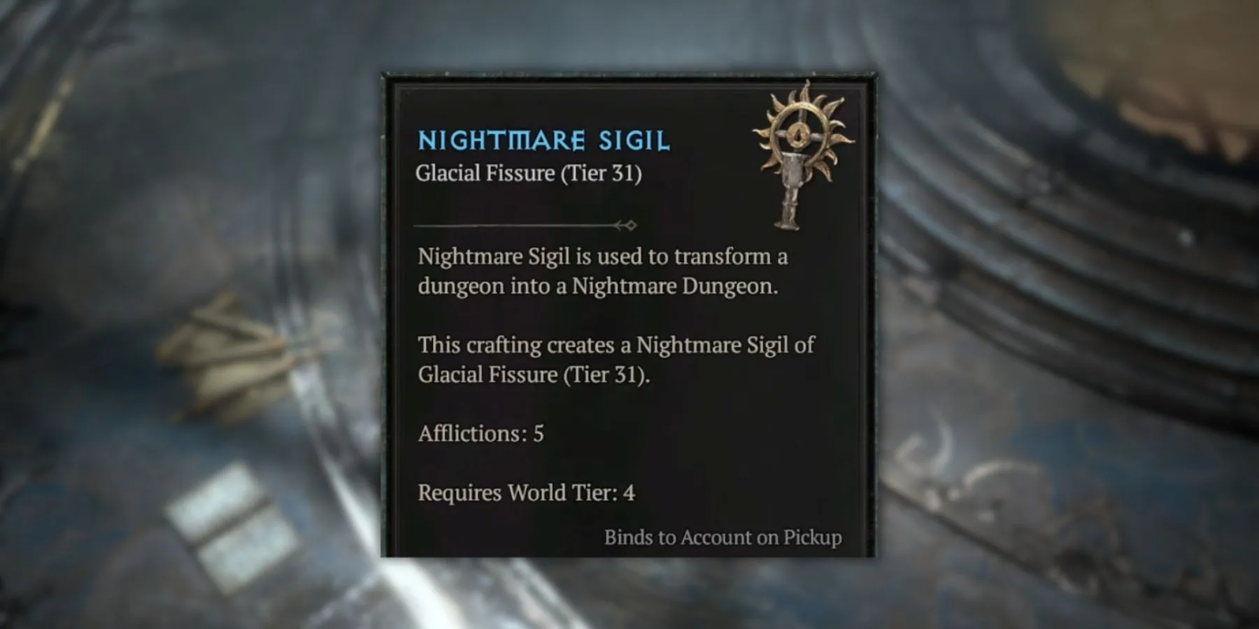 Nightmare Sigil in Diablo 4