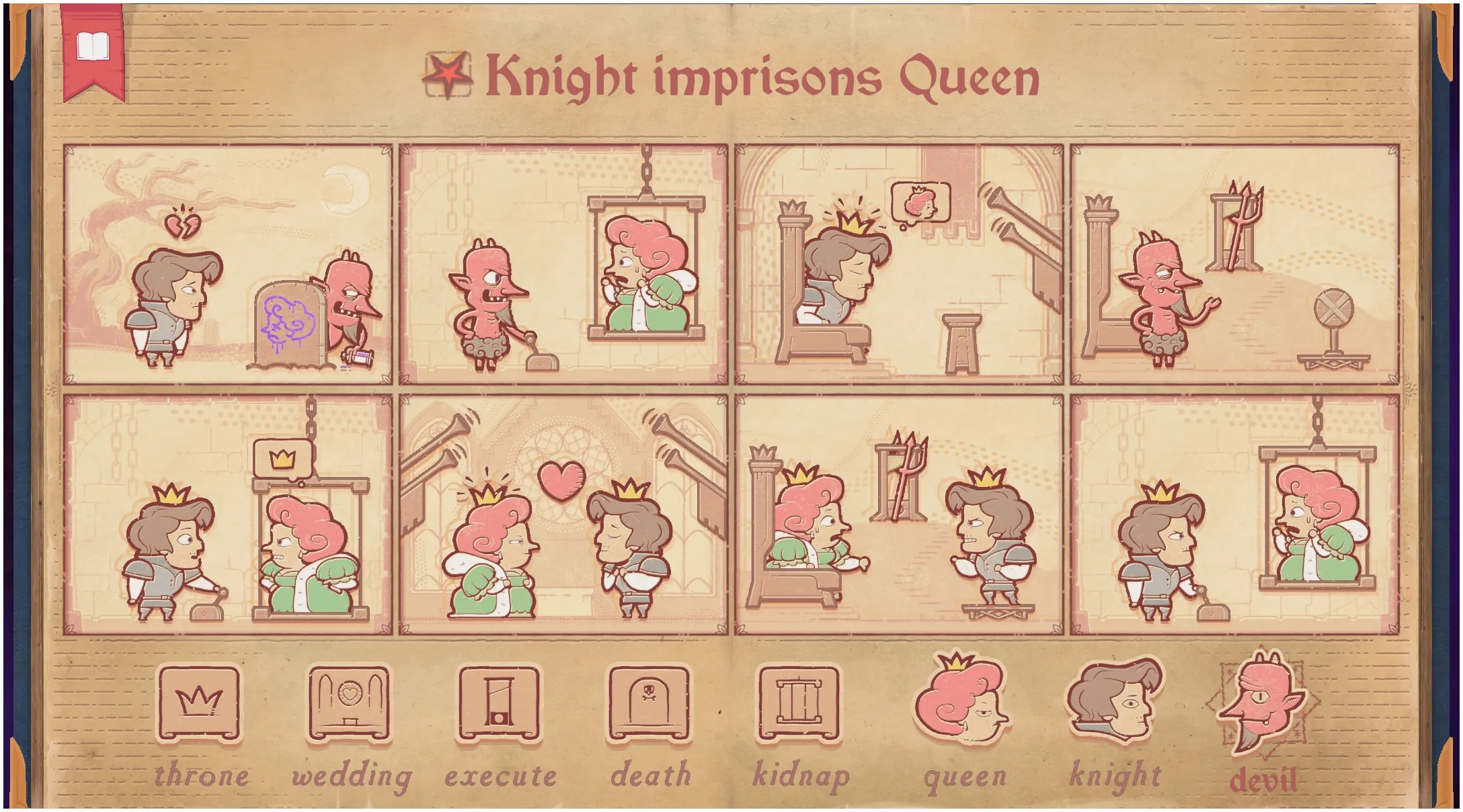 Storyteller_Knight Imprisons Queen