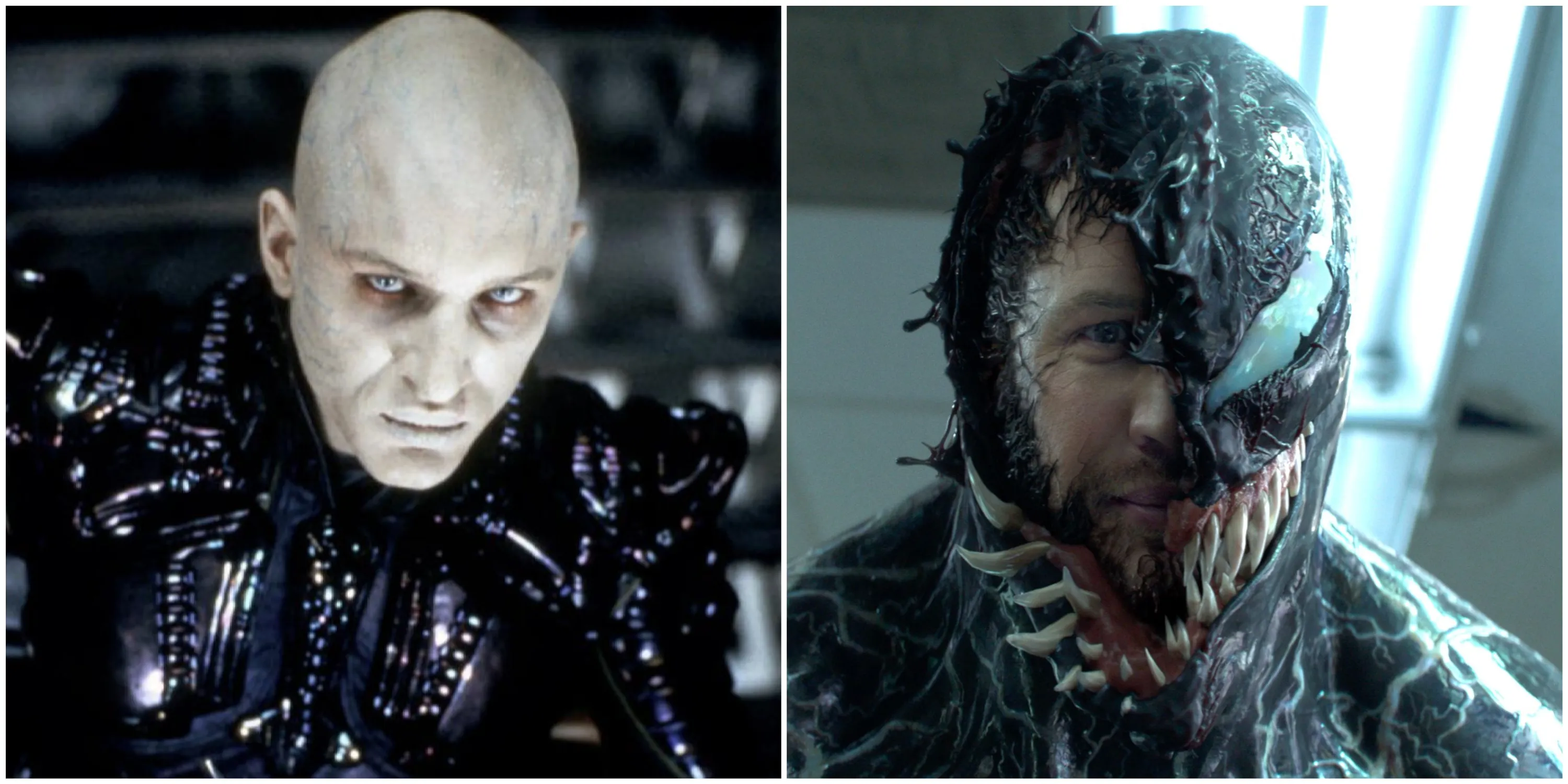 Tom Hardy em Star Trek: Nemesis e Venom