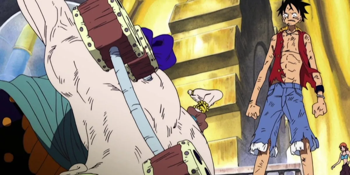Luffy sconfigge Enel